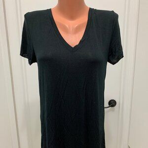 Pink Victoria's Secret sleepwear night shirt black